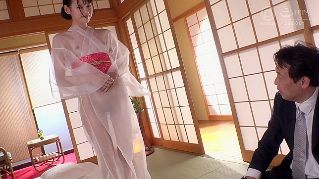 Japanese babe with a great body in a cosplay gets piped down and creampied