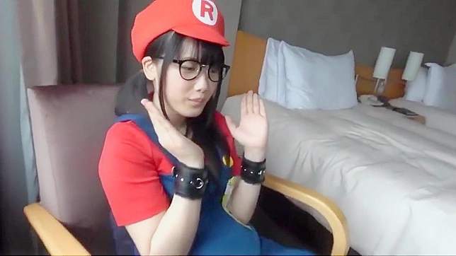 Get Nailed by the Luscious Japanese Mario Cosplay Enchantress!