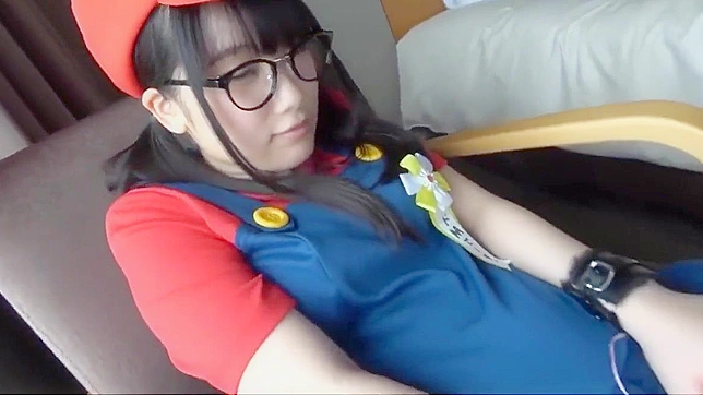 Get Nailed by the Luscious Japanese Mario Cosplay Enchantress!