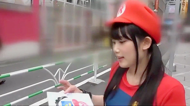 Get Nailed by the Luscious Japanese Mario Cosplay Enchantress!