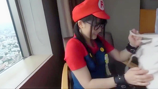 Get Nailed by the Luscious Japanese Mario Cosplay Enchantress!