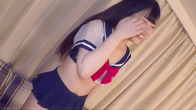 Japanese Schoolgirl Gets Fucked Hard in a Dirty Uniform - Cute Arata Mirei and Mirei Nitta