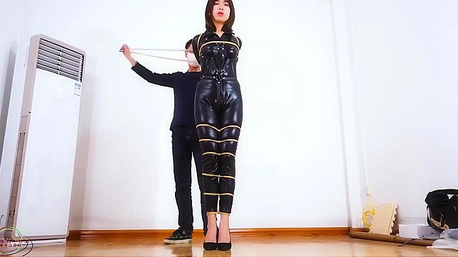 Introducing the Alluring Asians in Luscious Catsuits - Exclusive Bondage Scenes