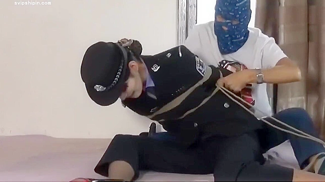 Police Officer with these Seductive Chinese Cosplay Fetishes!