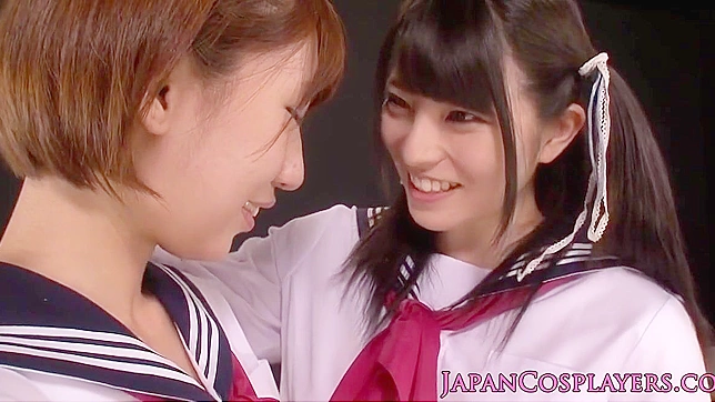 JAV Sensation - Saki Miyanaga's Lesbian Romp with Hisa Takei at Kiyosumi High