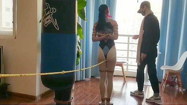 Allure of Bound Ropewalking - A JAV Masterclass in Fetish Fitness