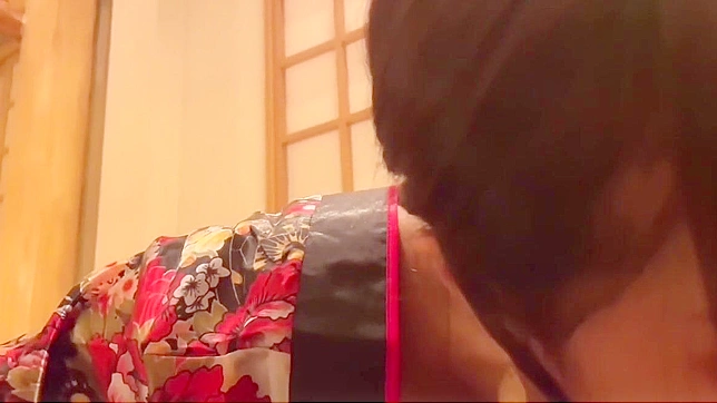 JAV Actor Fucks a Cute Kimono-clad Japanese MILF on Halloween Night - Exclusive Video