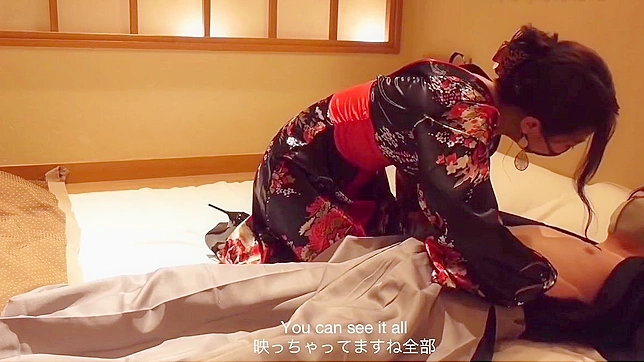 JAV Actor Fucks a Cute Kimono-clad Japanese MILF on Halloween Night - Exclusive Video