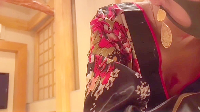 JAV Actor Fucks a Cute Kimono-clad Japanese MILF on Halloween Night - Exclusive Video