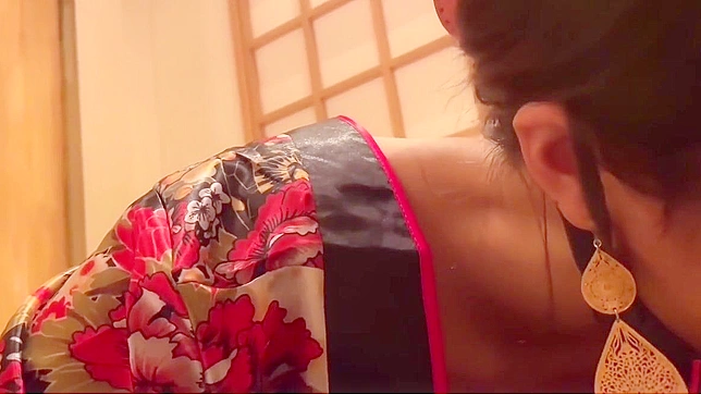 JAV Actor Fucks a Cute Kimono-clad Japanese MILF on Halloween Night - Exclusive Video