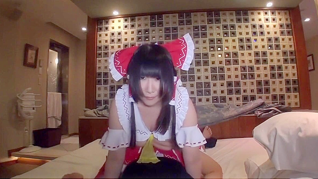 JAV Babe Nishizuku Hentai Cosplay Reimu - Tohonoko Uncensored