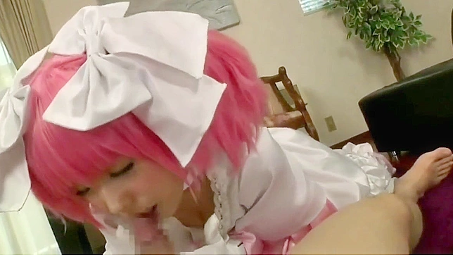 Chika Arimura is a Luscious Enchantress in Madoka Magica JAV Cosplay