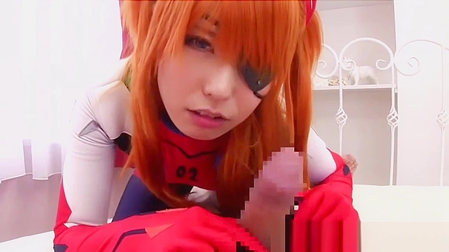 Apple-Eyed Anime Angel - Get Enchanted by Asuka Evangelion's Luscious Cosplay!