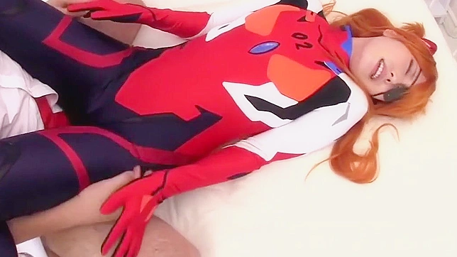 Apple-Eyed Anime Angel - Get Enchanted by Asuka Evangelion's Luscious Cosplay!