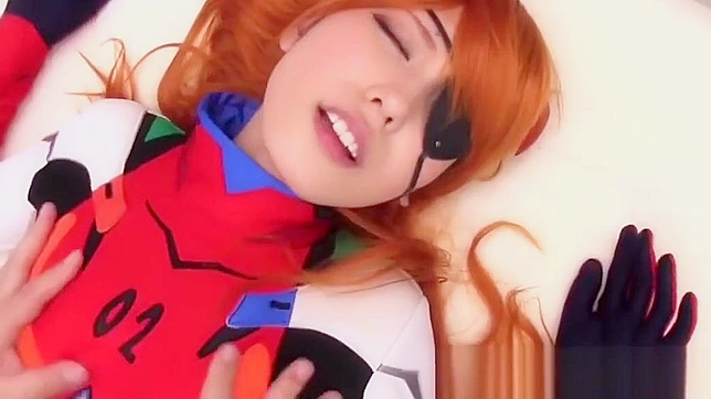 Apple-Eyed Anime Angel - Get Enchanted by Asuka Evangelion's Luscious Cosplay!