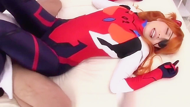 Apple-Eyed Anime Angel - Get Enchanted by Asuka Evangelion's Luscious Cosplay!