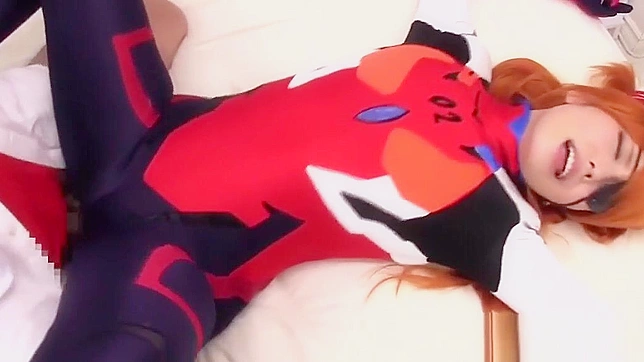 Apple-Eyed Anime Angel - Get Enchanted by Asuka Evangelion's Luscious Cosplay!