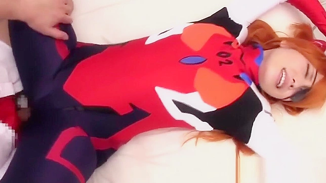 Apple-Eyed Anime Angel - Get Enchanted by Asuka Evangelion's Luscious Cosplay!