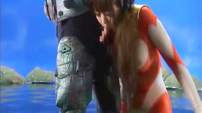 Witness the Luscious Enchantress in a Sultry Water Battle - Ultimate Japanese JAV Scene