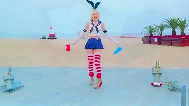 Beauty with Shimakaze Cosplay PORN MUSIC VIDEO