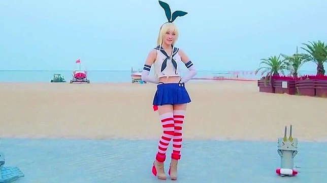 Beauty with Shimakaze Cosplay PORN MUSIC VIDEO