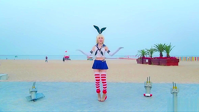 Beauty with Shimakaze Cosplay PORN MUSIC VIDEO