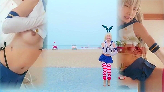 Beauty with Shimakaze Cosplay PORN MUSIC VIDEO