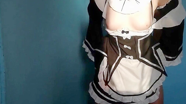 JAV Queen Maid Ram Unleashes Her Passion in Re - Zero Cosplay!