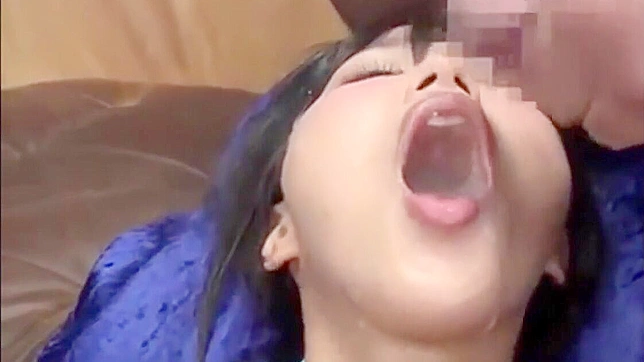 Tsubaki's Ultimate Bukkake Cum Swallow Show - Japanese Beauty at Her Best!