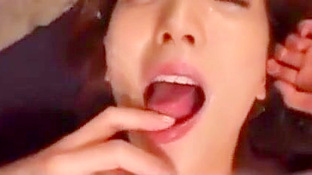 Cumslut is a bit harsh, let's go with Japanese Beauty Dripping with Cum