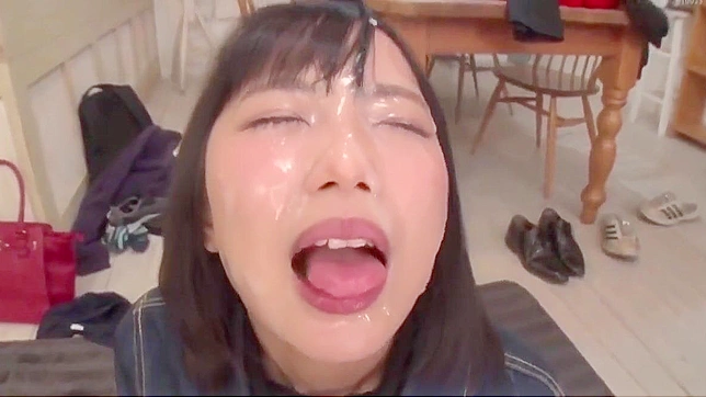 JAV Slut Swallows load in the face Part2 - A Must-Watch Cumshot Compilation!