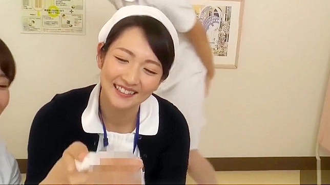 JAV Nurse's Intimate Job ~ Collecting Semen by Sucking It Out