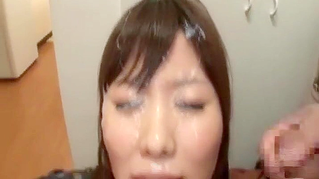 JAV Bukkake Queen Miho Brings the Heavy Cum Show