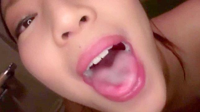 JAV Cutie Swallows Cum like a Pro!