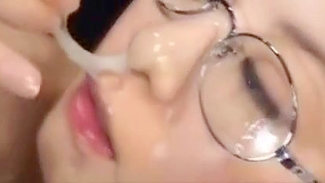 Japanese Goddesses excessively enjoyed Glasses Bukkake Cumshots - A Must Watch for all JAV enthusiasts!