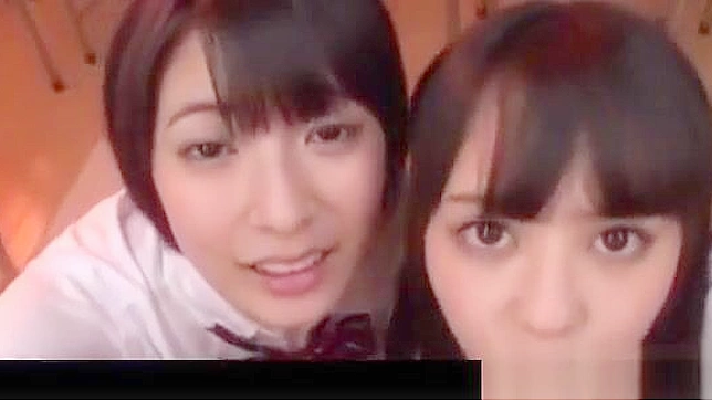 Japanese Schoolgirls Go Wild! Deep Throat BJ, Cum Swallowing, and Bukkake