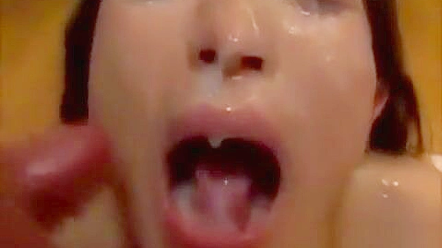 Cum Explosion ~ Exclusive Bukkake Scene with Luscious Japanese Enchantress