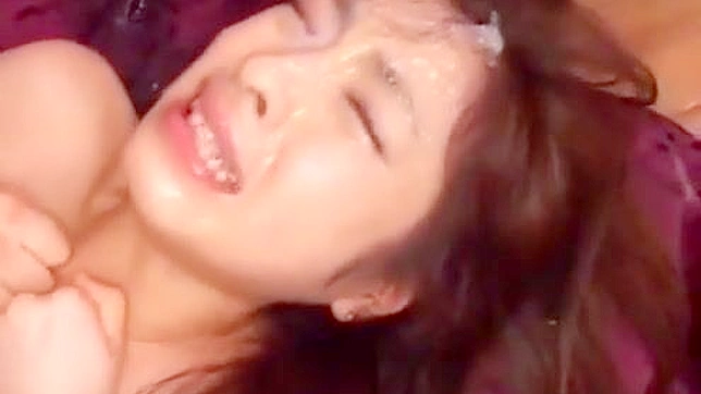 Japanese Beauty Gets Soaked in Cum ~ Exclusive Video