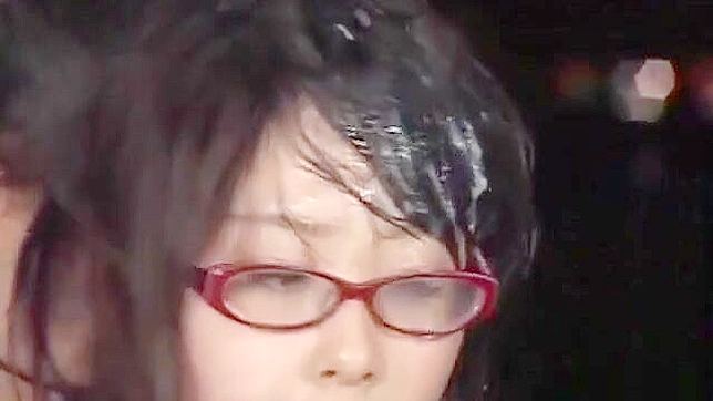 Japanese Cutie Gets Drenched in Bukkake Jizz During Fiery Groupsex!