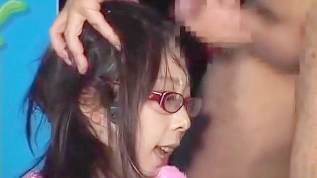 Japanese Cutie Gets Drenched in Bukkake Jizz During Fiery Groupsex!