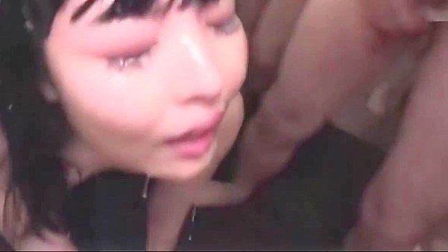 Japanese beauty gets drenched in hot cum- PMV or Japanese babe loses it to a massive cumshot- PMV