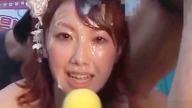 Choke on This ~ Relieve Bukkake Jizz Shots on Cute Japanese Chick in Insane Gangbang