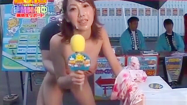 Choke on This ~ Relieve Bukkake Jizz Shots on Cute Japanese Chick in Insane Gangbang