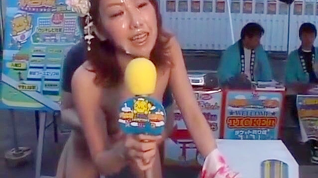 Choke on This ~ Relieve Bukkake Jizz Shots on Cute Japanese Chick in Insane Gangbang