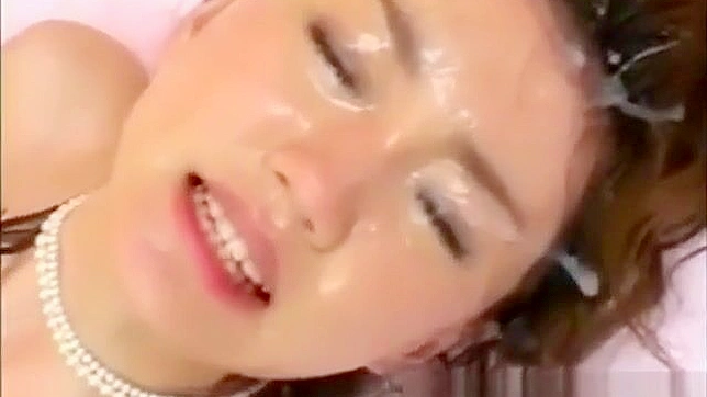 Witness the Ultimate Bukkake Showdown ~ Asian Beauties Drenched in Cum!