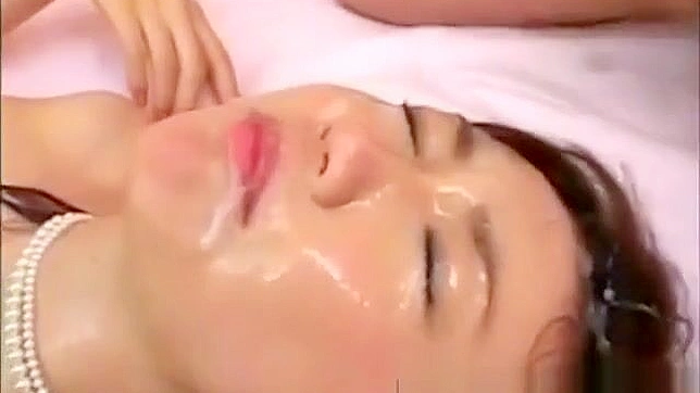 Witness the Ultimate Bukkake Showdown ~ Asian Beauties Drenched in Cum!