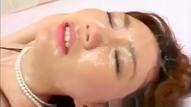 Witness the Ultimate Bukkake Showdown ~ Asian Beauties Drenched in Cum!