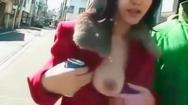 WATCH JAV MILF Enchantress Sucking Cock in Public Places - Uncensored Japanese Porn