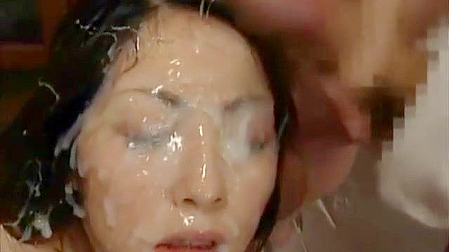 Japanese Beauties Undergoing Wet and Wild Bukkake Orgies