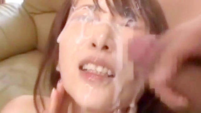 Japanese Beauty Seduces with Her Alluring Bukkake Performance